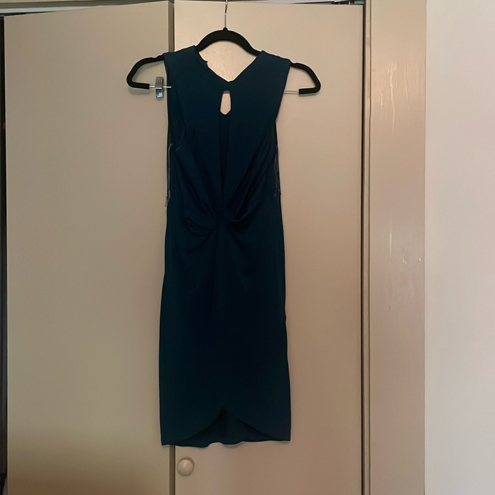 Forest green dress